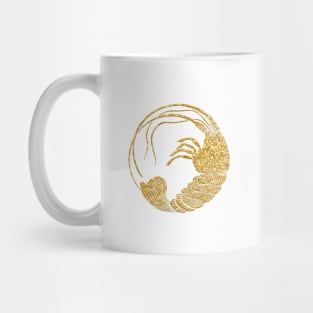 Japanese Mon Ebi no Maru Sticker Mug